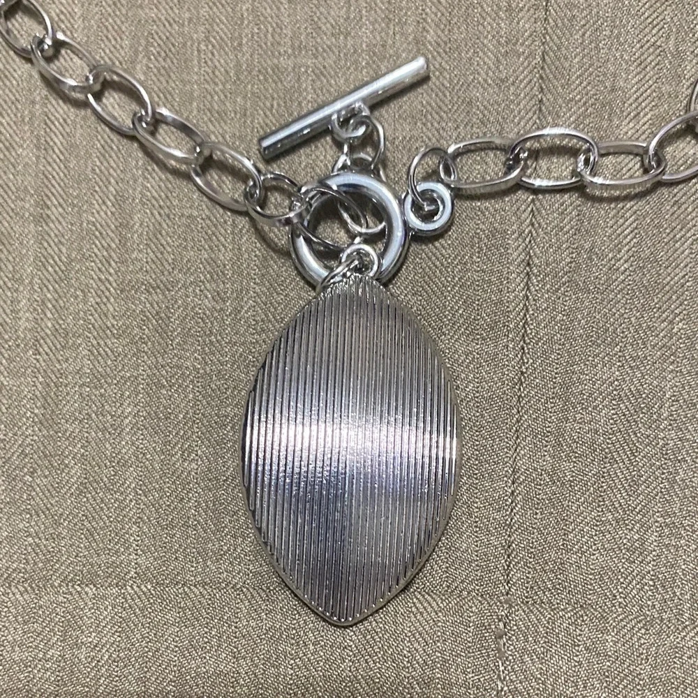 Paparazzi Silver Necklace with Deep Purple Accents - Picture 4 of 5